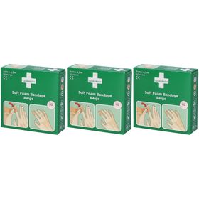 Cederroth Soft Foam Bandage Beige 3 cm x 4,5 m 51011018
