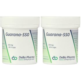 DeBa Pharma Guarana 550mg