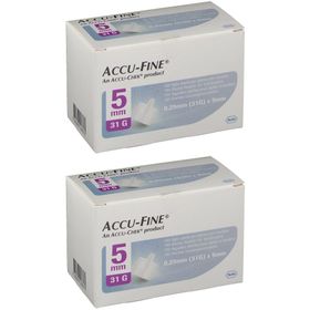 ACCU-FINE® Aiguilles 0,25 mm x 5 mm (32G)