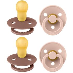 BIBS Fopspeen Woodchuck - Blush vanaf 18 Maanden