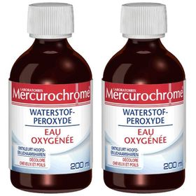 Mercurochrome Waterstofperoxide