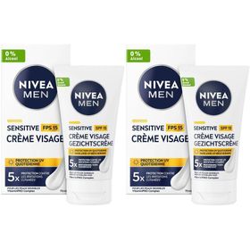 Nivea Men Sensitive Gezichtscrème SPF15