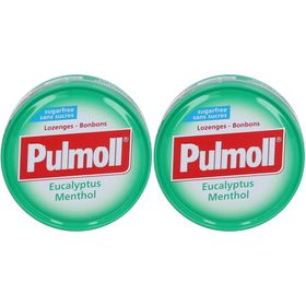 Pulmoll Hoestbonbons Eucalyptus - Menthol Zonder Suiker