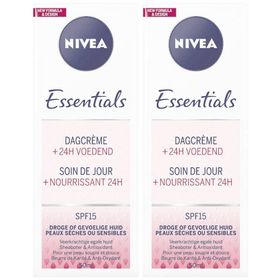 Nivea Essentials Voedende Dagcreme Droge Huid SPF15