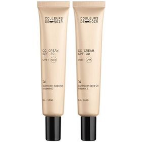 Couleurs de Noir CC CREAM BROAD SPECTRUM SPF30 04 Sand