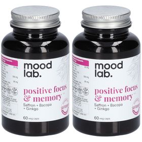 Moodlab Positive Focus & Memory 60 capsules