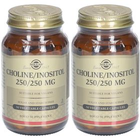 Solgar Choline/Inositol 250/250 mg