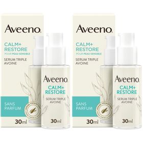 Aveeno® Calm+Restore Sérum Triple Avoine | Peau Normale et Sensible
