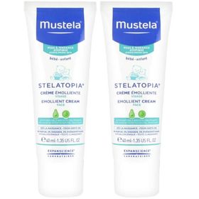 mustela® Bébé STELATOPIA® Crème Émolliente Visage Peau Atopique