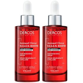 Vichy Dercos Aminexil Clinical R.E.G.E.N. Booster Sérum Régénératif Capillaire | Avec Aminexil, Gingembre et Niacinamide