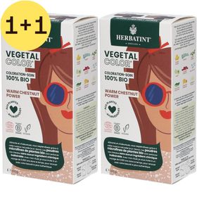 Herbatint Vegetal Color Warm Chestnut Power | 1+1 GRATIS