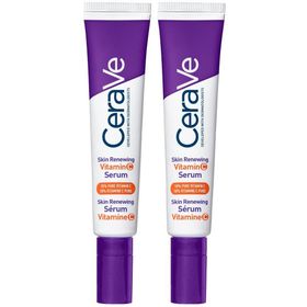 CeraVe Skin Renewing Vitamine C Serum | Geschikt voor een gevoelige huid | Met 10% Pure Vitamine C en Ceramiden
