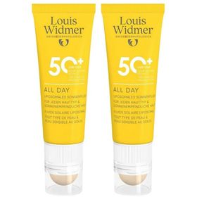 Louis Widmer All Day 50+ met Lippenverzorging Stick 50+ Licht Geparfumeerd