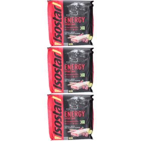 Isostar High Energy Sport Bar Antioxidant Raisin & Cranberry 3-Pack