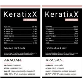 KERATIXX® | Complément kératine, zinc & vitamines B | cheveux & ongles