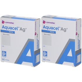 Aquacel AG+ Extra Hydrofiber Verband 5x5cm