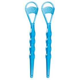 Miradent Tongschraper Deluxe Blauw