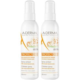 A-Derma Protect Kids Spray Solaire SPF50+ | Très haute protection solaire | Peau fragile de l'enfant