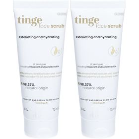 Tinge gezichtsscrub exfoliërend hydraterend