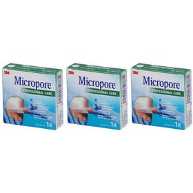 3M Micropore Sparadrap Chirurgical 1,25cm x 5m 1530/1B