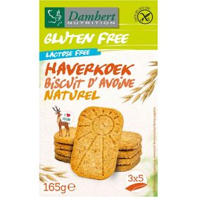 Damhert Biscuit d'Avoine Naturel sans Gluten