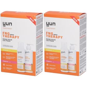 YUN FNG Therapy Set bestaande uit PROBIOTIC Voetspray + PREBIOTIC Voetwasgel