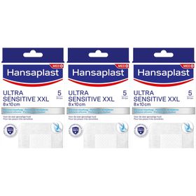 Hansaplast Ultra Sensitive XXL 8 x 10 cm