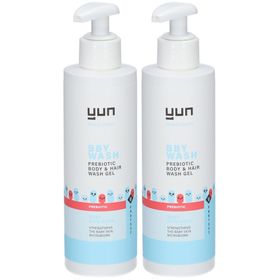 YUN BBY Prebiotic Corps & cheveux Gel lavant