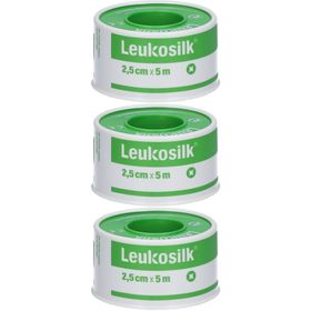 Leukosilk Kleefpleister 2,5cm x 5m