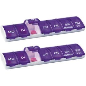 Anabox Pillendoos Week Paars