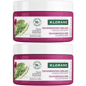 Klorane Cactusvijg Masker Hydratatie en glans | Dof haar