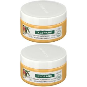 Klorane Mangue Masque Nutrition | Nourrissant & éclat | Cheveux secs