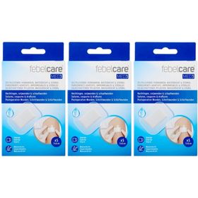Febelcare Verband Steriel Zelfklevend Waterdicht 7x5cm