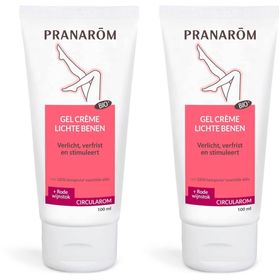Pranarôm Circularom Lichte Benen Gel Crème Bio | Bloedsomloop