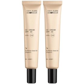 Couleurs de Noir CC CREAM BROAD SPECTRUM SPF30 05 Honey