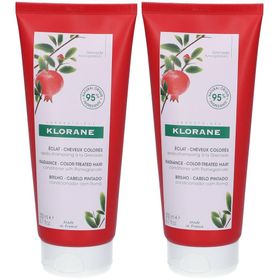 Klorane Granaatappel Glanzende kleur Conditioner | Revitaliseert & Verlengt | Gekleurd haar