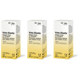 Keto-Diastix Bandettes Réactives pour Analyse d'Urine