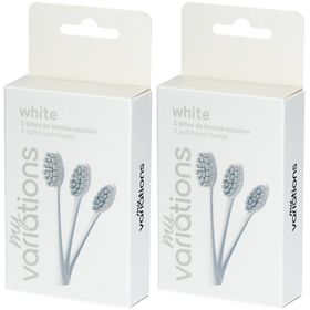 MyVariations Pack 3 Têtes de Brosse - Ivory-White