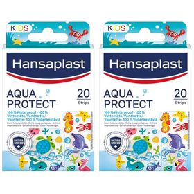 Hansaplast Aqua protect Pansement waterproof pour enfants | motif animaux marins