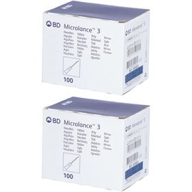 BD Microlance 3 Aiguilles 23G 1 RB 0.6x25Mm Bleu