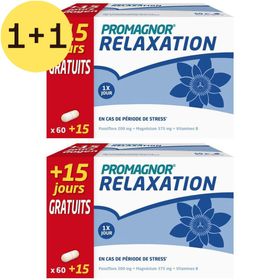 Promagnor® Relaxation + 15 Jours GRATUITS | 1+1 GRATUIT