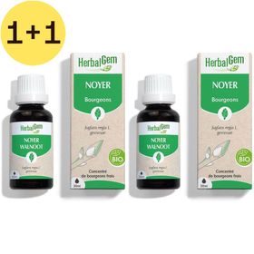 HerbalGem Noyer Bio | 1+1 GRATUIT