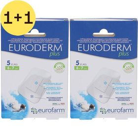 Euroderm Plus Pansement Waterproof Stérile 6x7cm | 1+1 GRATUIT