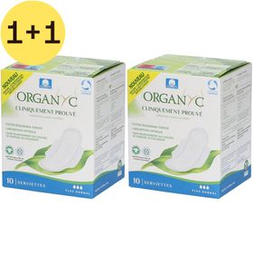 Organyc® Serviettes Flux Normal | 1+1 GRATUIT