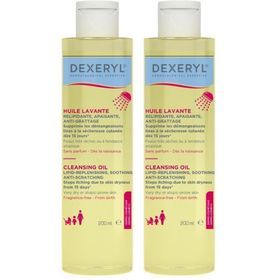 Dexeryl Huile Lavante | Hygiène peau très sèche et à tendance atopique.
