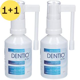 Dentio® Spray Buccal 0,12 % | 1+1 GRATUIT
