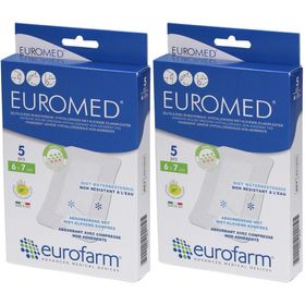 Euromed 6cm x 7cm Eilandpleister ADH Steriel