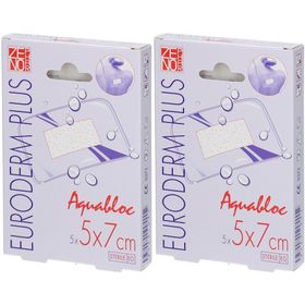 Euroderm Plus Waterproof Steriele Pleister 5x7cm