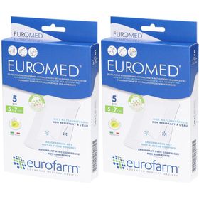 Euromed 5cm x 7cm Eilandpleister Steriel
