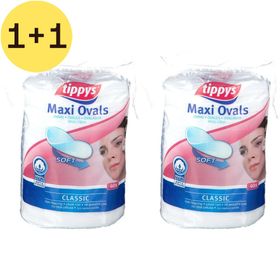Tippys Maxi Pads Wattenschijfjes Katoen Ovaal | 1+1 GRATIS